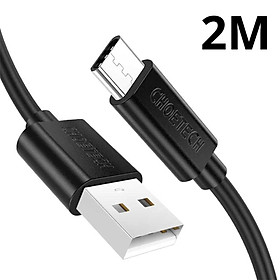 Cáp sạc Choetech AC000 nhanh và truyền dữ liệu USB to Type C 3A  Series ( Hàng chính hãng) - 2m