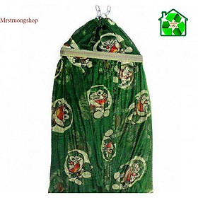 Mua Lưới Võng Xếp Cán Thép Doremon Xanh Lá