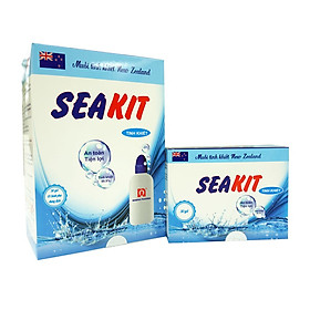 Bộ Dụng Cụ Rửa Mũi Xoang Seakit Nam Hà(1bình+ 30gói muối) Hoặc Combo 30 Gói Muối Hỗ Trợ Viêm Mũi Dị Ứng