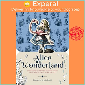 Sách - Paperscapes: Alice in Wonderland : Turn Lewis Carroll's classic story into by Selina Wood (UK edition, hardcover)