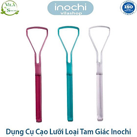 Mua Dụng Cụ Nạo Lưỡi  Cạo Lưỡi  Vệ Sinh Lưỡi Người Lớn Nhựa Cao Cấp Inochi - Nhựa PETG  Hạt Màu An Toàn Tuyệt Đối
