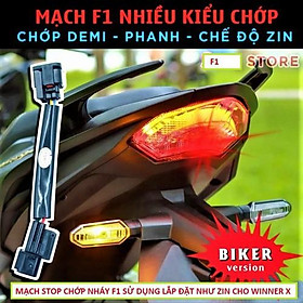 Mua Mạch Stop chớp nháy F1 đèn hậu Ex 150  155   Winner x mẫu mới sẵn giắc cắm không cần chế