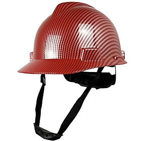 CE EN397 Industrial Carbon Fiber Color Safety Helmets For Engineer Work Construction Head Protection ABS Hard Hat Engirneering