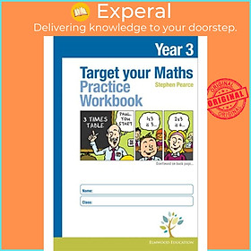 Sách - Target your Maths Year 3 Practice Workbook by Stephen Pearce (UK edition, paperback)