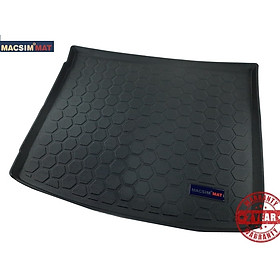 Thảm lót cốp xe ô tô Porsche Cayenne 2012-2018 (trừ 2015 3.0T) nhãn hiệu Macsim chất liệu TPV cao cấp màu đen (015)