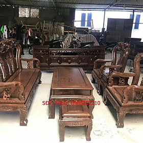 Mua Bộ bàn ghế phòng khách gỗ mun đuôi công đồ gỗ BÌNH LONG