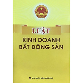 Sách - Luật Kinh Doanh Bất Động Sản Năm 2020