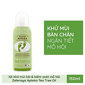 Xịt khử mùi và kiểm soát mồ hôi bàn chân Zelenaya Apteka 150ml