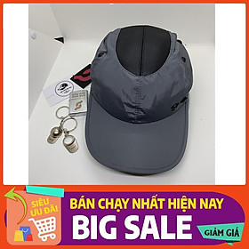 Nón Kết Phối Da Giảm Giá Siêu Sock - Màu Xám Đen