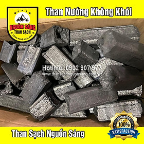Mua (10kg) Than mùn cưa vuông / lục giác loại 2. Than Nướng Không Khói