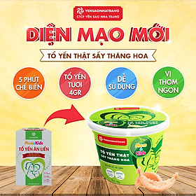 Tổ Yến Ăn Liền Hạt Chia và Đường Organic cho Mẹ và Bé Yến Sào Nha Trang