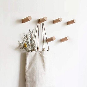 Mua Thanh móc treo quần áo   để đồ trang trí tường decor nhà cửa đa năng