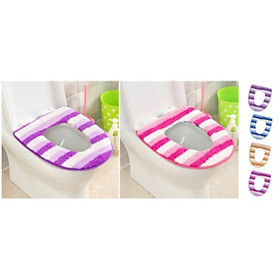 Mua Combo 2 miếng lót bồn cầu hình hoa hồng dày dặn 00272