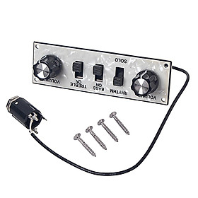 Hình ảnh Loaded Prewired Guitar Control Plate For Electric Guitar Bass