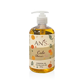 Shower gel Calm 500g AN'Sw (Gel tắm tinh dầu Quế và Cam Ngọt)