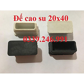 Mua Bộ 20 chiếc KT: 20x40 bịt trong chụp cao su bịt chân bàn ghế