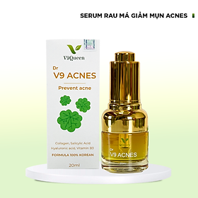 Serum Xóa Mụn V9Queen, Giúp Mờ Thâm Nám Dưỡng Trắng Da 20ml