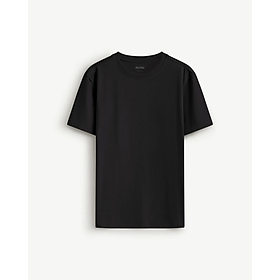 Áo Thun Nam Tay Ngắn Cotton Trơn Form Form Fitted - ROUTINE 10F25TSS028