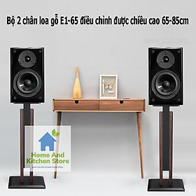 Mua Chân loa gỗ E1-65 để bộ loa đài đa năng TĂNG GIẢM CHIỀU CAO phù hợp mọi không gian gia đình cao cấp