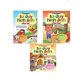 BỘ 3 Tuyện Tranh Tư Duy Cho Trẻ Nhưng Câu Truyện Về Yêu Thương Chia Sẻ ,Lòng Hiếu Thảo Sự Trung Thực , Kiêm Tốn,Sự Tuyện Về Kiên Trì Chăm Chỉ , Cận Thận giup bé có khả năng tư duy tốt dh