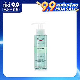 Gel Rửa Mặt Trị Mụn Loại Bỏ Nhờn Ngừa Mụn Eucerin (200ml)