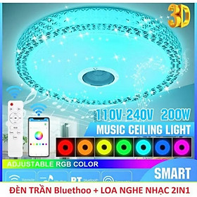 Mua CÂY ĐÈN LED TRANG TRÍ TRẦN NHÀ SÁNG NHIỀU MÀU SẮC CỰC ĐẸP CÓ LOA NGHE NHẠC KẾT BLUETOOTH CỰC ĐẸP