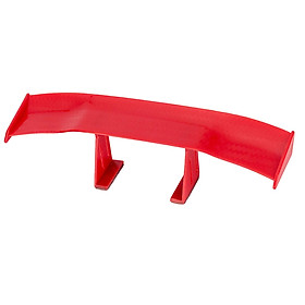 2- Car Mini Spoiler Wing 6.7inch Length Easy Installation Accessories Red