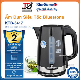 Mua Ấm Đun Siêu Tốc Bluestone KTB-3417   1.7 lít -2200W   Hàng Chính Hãng