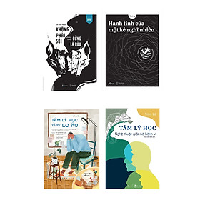 Combo Hành Tinh Của Một Kẻ Nghĩ Nhiều + Không Phải Sói Nhưng Cũng Đừng Là Cừu + Tâm Lý Học Nghệ Thuật Giải Mã Hành Vi + Tâm Lý Học Về Sự Lo Âu (Bộ 4 Cuốn) _AZ