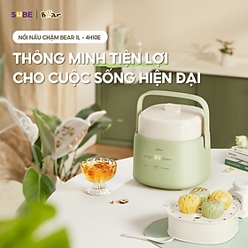 Mua Nồi nấu chậm Bear 1L SC-4H10E Hàng chính hãng