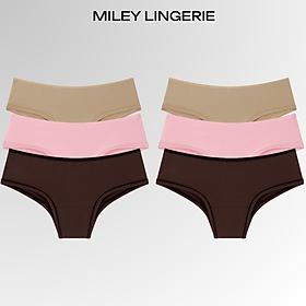 Combo 6 Quần Lưng Chéo Cotton Thiên Nhiên  Miley Lingerie
