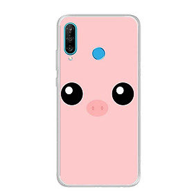 Ốp điện thoại Huawei P30 Lite - Silicon dẻo - 0131 PIG - Hàng Chính Hãng