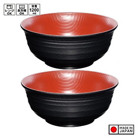 Mua Bát nhựa Polyester tròn vân gỗ Yamanaka Ø183mm - Hàng nội địa Nhật Bản (#Made in Japan)