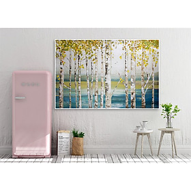 Mua Tranh Trang Trí Rừng Cây Mùa Thu - Tranh canvas Treo Tường