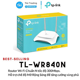 Router Wifi Chuẩn N 300Mbps TP-Link TL-WR840N - Hàng Chính Hãng