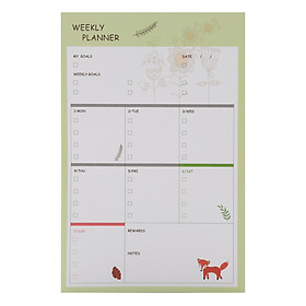 Tập Kế Hoạch Ghi Chú Tuần - Weekly Planner