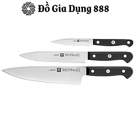 Bộ Dao 3 Món Zwilling Professional ''S'' - gồm Dao đầu bếp + dao thái lát + dao cắt rau củ thương hiệu Zwilling từ Đức 