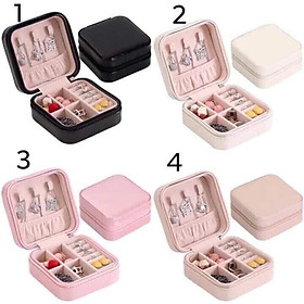 Mua HỘP ĐỰNG TRANG SỨC MINI DA BÓNG SIÊU ĐẸP