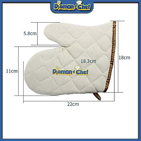 Mua Găng Tay Vải Chống Nóng / Cách Nhiệt / An Toàn Tiện Lợi 22cm (1 đôi)