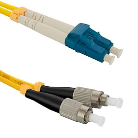 Ugreen UG80246NW222TK 3M LC-ST Màu vàng Cáp nhảy quang Single mode Duplex Fiber - HÀNG CHÍNH HÃNG