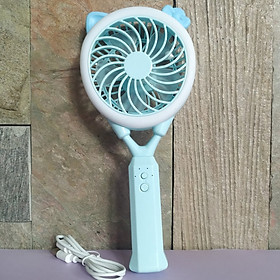 Mua Quạt Sạc Mini Cầm Tay 2 Tốc Độ Có Đèn Led