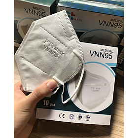 Khẩu Trang VNN95 PT Mask, kháng Khuẩn, Chống Bụi Siêu Mịn PM2.5, Màu Trắng