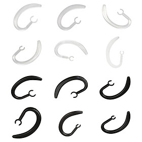 12 Pieces Replacement Earhook Headset Earpiece Ear Hook Clip
