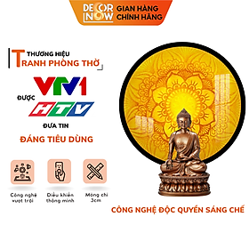 Mua Đèn Hào Quang Phật In Tranh Trúc Chỉ DECORNOW 30 40 cm  Trang Trí Ban Thờ  Hào Quang Trúc Chỉ MANDALA DCN-TC30