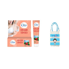 COMBO KEM TRỊ THÂM NÁCH CLÉO - THỔI BAY THÂM NÁCH - SÁNG DA TỰ TIN - TẶNG KÈM TÚI XÁCH TIỆN LỢI