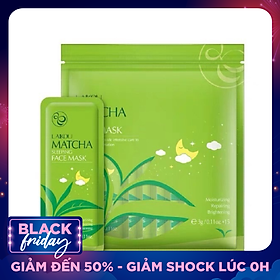 Bịch 15 Miếng Mặt Nạ Ngủ Trà Xanh Matcha Mud Mask Laikou