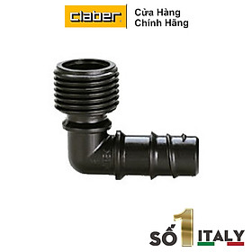 Nối ren (coren) 1/2", 1 hộp = 2 cái/ 1/2" Threaded Elbow 2pcs Claber 91082