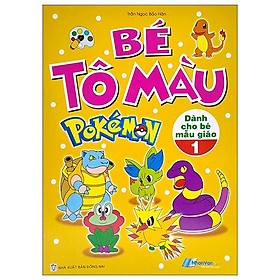 Bé tô màu pokemon - tập 1