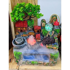 Mua THÁC NƯỚC MINI ĐỂ BÀN – NGÔI NHÀ ĐỎ