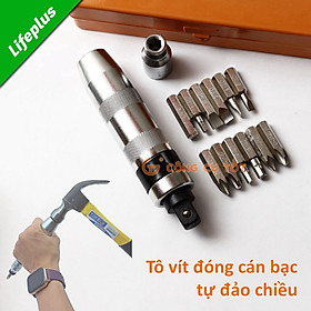 Mua Bộ tô vít đóng tự động đảo chiều 13 chi tiết cán bạc